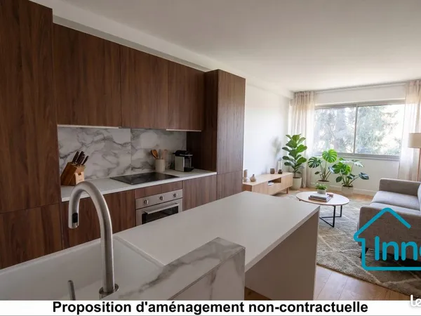 Appartement 2 pièces 44 m²