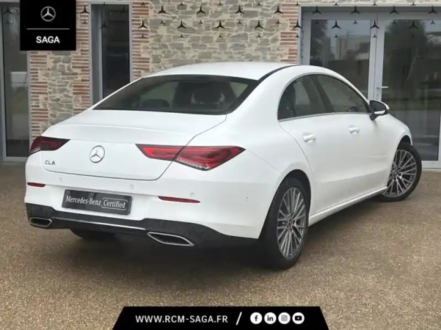 Mercedes Cla coupé 180 d progressive line — photo 2