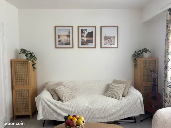 Appartement 2 pièces 35m²