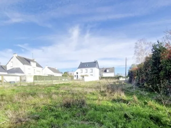Vends terrain à Billiers à 1km des plages - 770m²