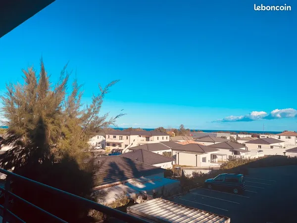 Prunete : superbe T3 - spacieux 80 m2 - Vue mer- Résidence sécurisée-