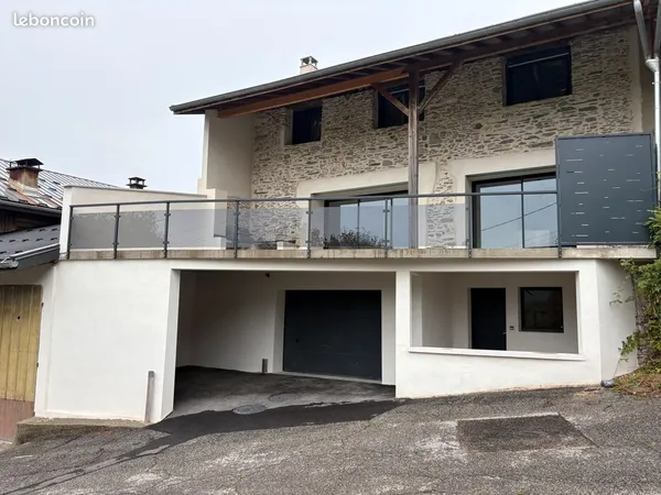 Maison à louer meublée - 110 m² habitables - Villard-Léger (73390) Disponible à partir de janvier 20