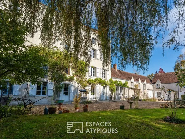 Authentique Moulin avec étangs et parc de près de 10 hectares