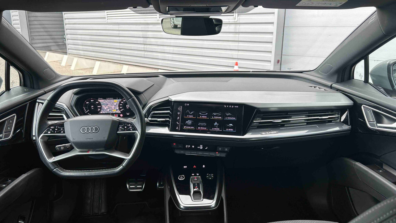Audi Q4 e-tron Sportback 40 204 ch 82 kWh — photo 9