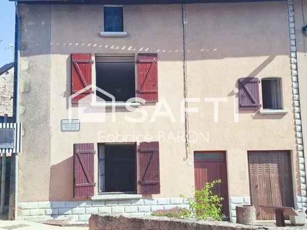 MAISON DE VILLAGE 169 M² + GRANGE AMÉNAGEABLE