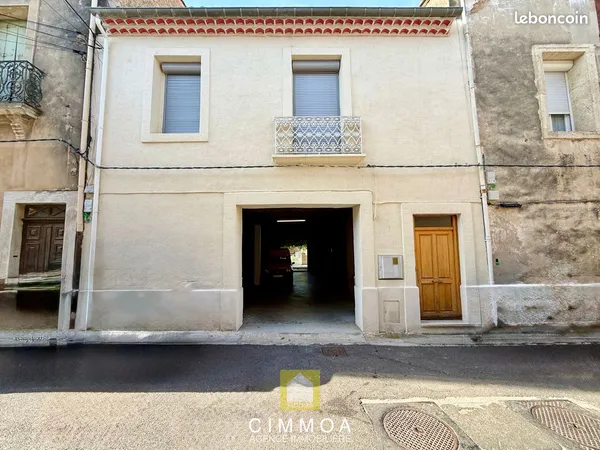 Rare en centre-ville - Maison avec jardin, garage 85 m² & combles aménageables