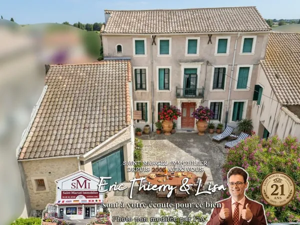 Grande Maison de Maître + Dépendances (468 m2 total) Proch