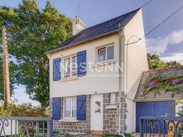 EXCLUSIVITÉ NESTENN SAINT-BRIEUC -CHARMANTE MAISON 2 CHAMBRES AVEC JARDIN CLOS -QUARTIER DE LA VILLE
