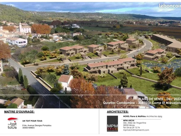 Terrain 505 m² Saint Come Et Maruejols
