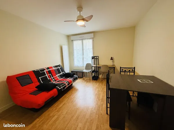 Studio 1 pièce 22 m²