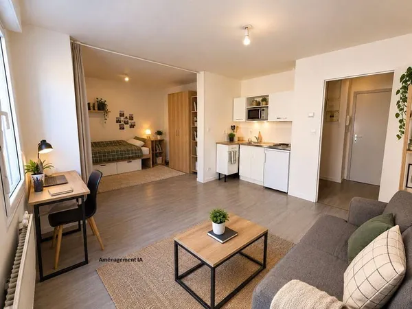 Appartement 1 pièce 33 m²