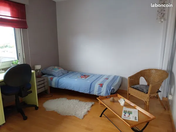 Chambre chez l'habitant au Rheu - Idéale étudiant(e) / alternant(e) 4 nuits/sem