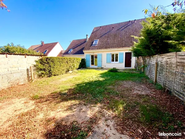 Maison 3 chambres de 92m² avec jardin, garage et cave