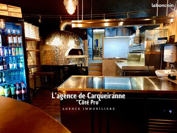 Fonds de commerce, pizzeria 68 m² CARQUEIRANNE