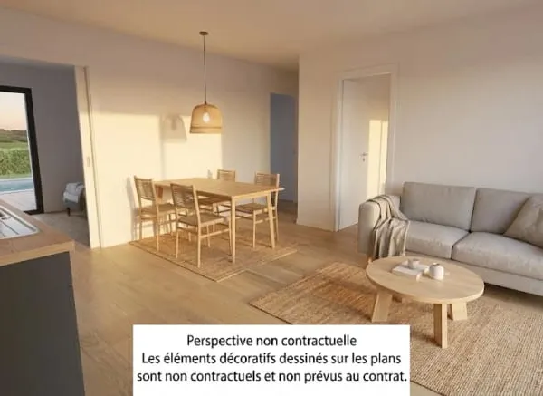 Maison neuve 3 pièces 47 m²