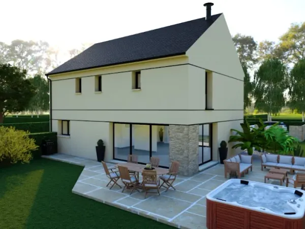 Maison neuve 6 pièces 140 m²