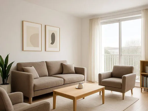 Appartement 3 pièces 58 m²