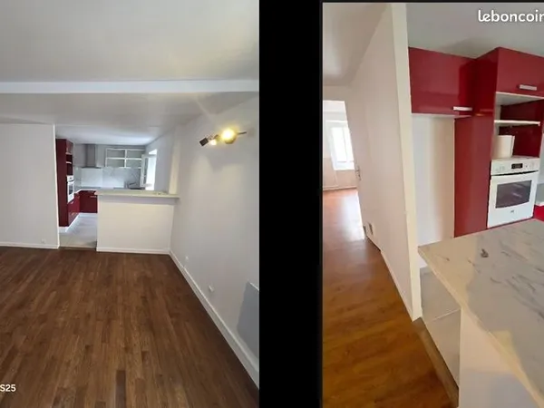 Appartement F2 Meaux fraichement rénové