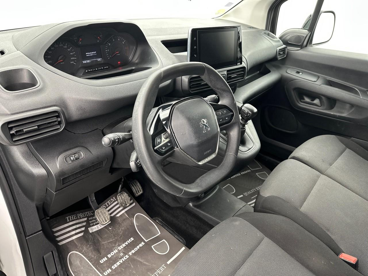 Peugeot Partner fourgon long 950 kg bluehdi 100 s&s bvm6 asphalt — photo 8