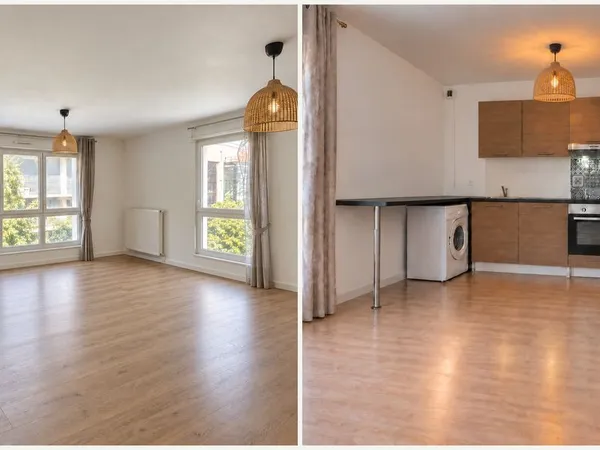 T2 50 m² + parking - Luciline / Docks 76 - chauffage inclus