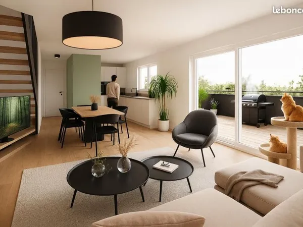 Appartement 3 pièces 91 m²