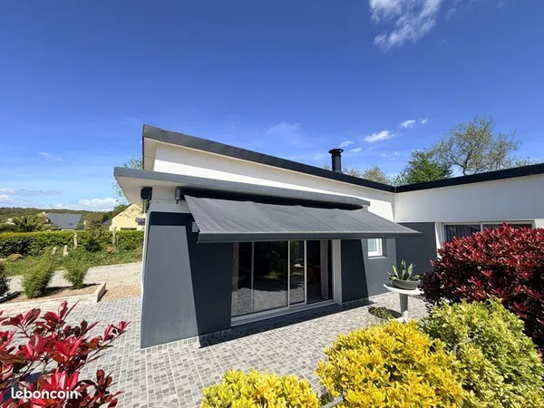 Maison contemporaine de plain pied