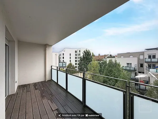 Appartement Lyon Vaise, 3 pièces 53 m2 avec terrasse de 10m2 et garage