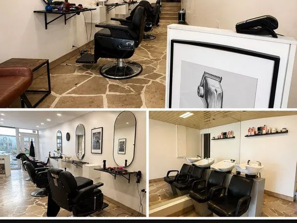 🔥 barber shop à vendre - longjumeau - 3 postes - parking - 65k