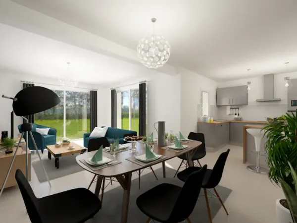 Maison neuve 5 pièces 106 m²