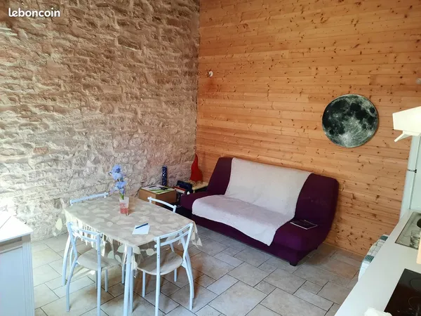 Appartement 40m² 2 pièces meublé