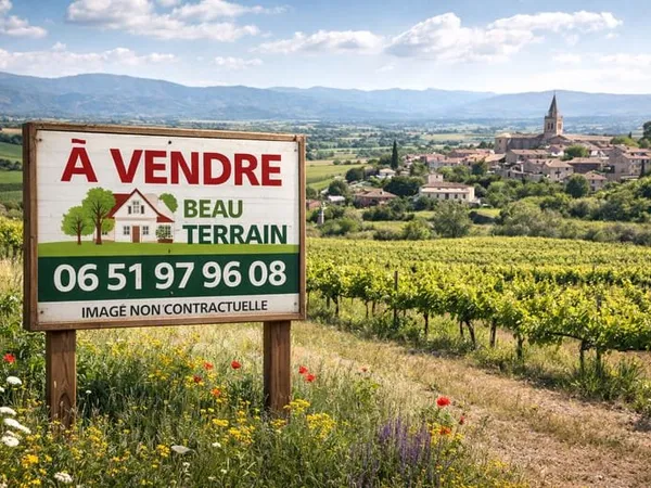 Terrain MOURIES - Bel environnement proche centre ville