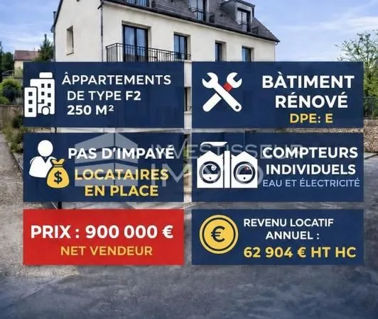 Immeuble de rapport 242 m²