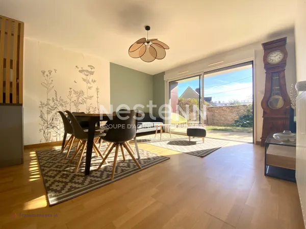 Appartement à vendre à Vannes 3 pièces avec jardin privatif et parking près du Port!