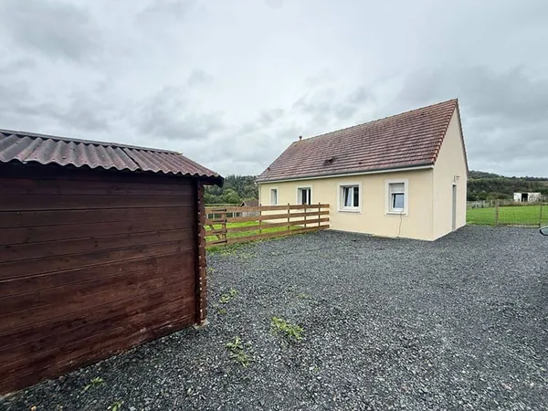 Maison de plain-pied 3 pièces 63 m²