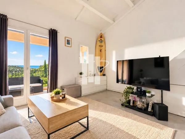 Les Issambres : Appartement 2-3 pièces dernier étage vue me
