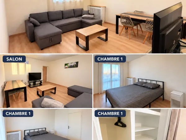 Appartement T4 75m2 Sorgues 3 chambres