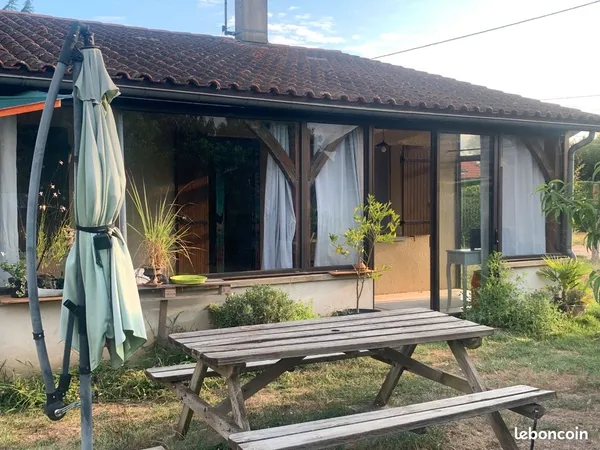 Maison de plein pied, 1 seule chambre