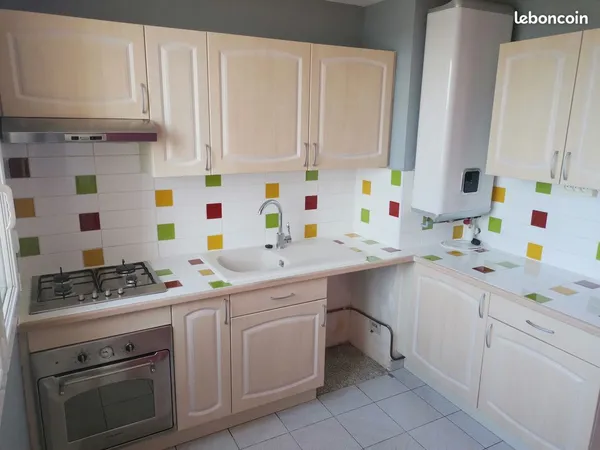 Appartement 3 pièces 70m2 avec balcon