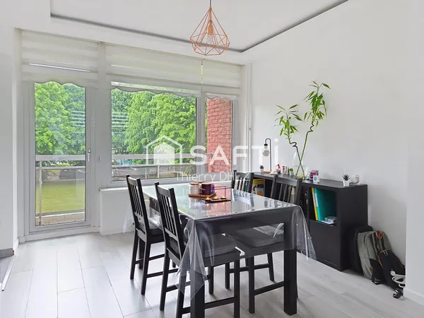 PROXIMITÉ GARE - APPARTEMENT RÉNOVÉ T3 DE 60,54M² AVEC DEUX BALCONS ET UNE CAVE