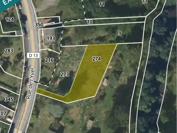 Terrain 909 m² LOYAT