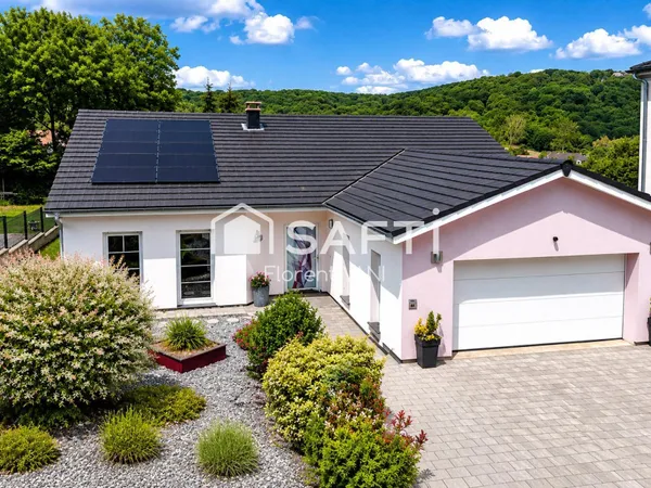 Maison moderne de plain pied - Calme