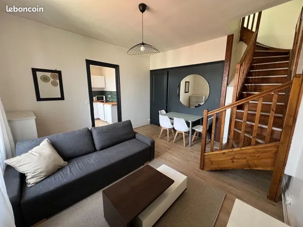 🏡 À louer - Duplex meublé - Rue Antoine Durafour, Saint-Étienne