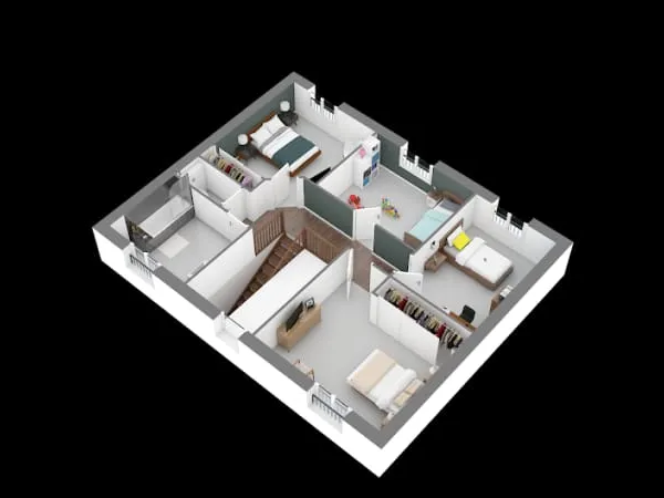 Maison neuve 6 pièces 123 m²