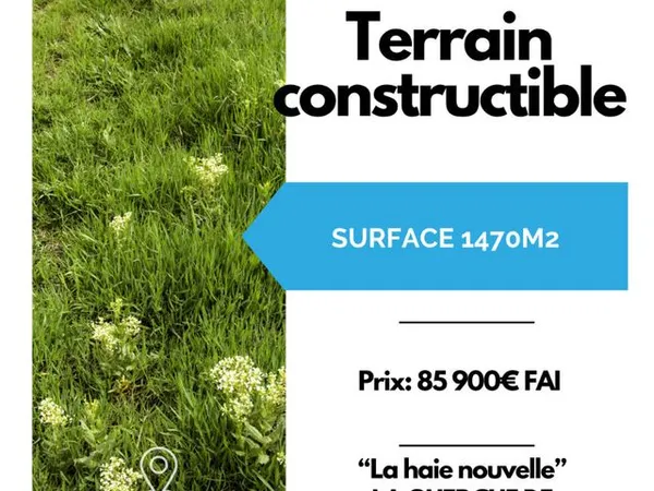 Terrain 1470 m² LA GUERCHE DE BRETAGNE