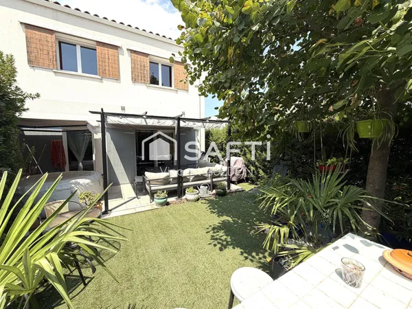 Villa T4 avec garage et jardin privatif