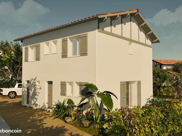 Projet de construction d'une maison 111.65 m² avec terrain à VILLEFRANQUE (64)