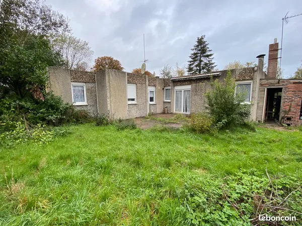Maison d'architecte 114 m² sur terrain de 1 346 m² au calme — Oye-Plage
