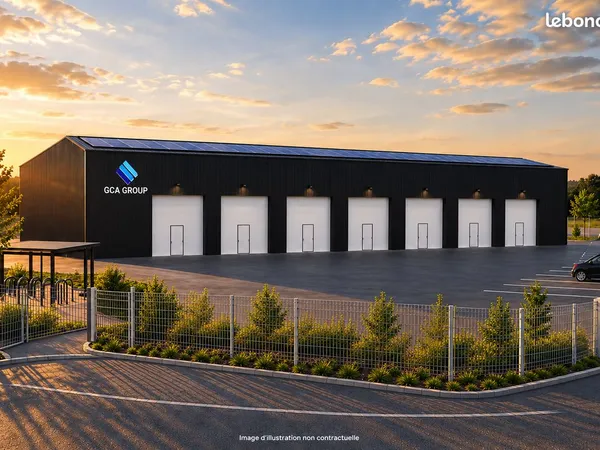 LOCAL D'ACTIVITÉ NEUF ET ISOLÉ | 120 OU 240 m² | CHARENTILLY / TOURS NORD (37390)