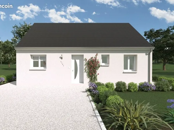 Projet de construction d'une maison 70.24 m² avec terrain à MENESTREAU-EN-VILLETTE (45)
