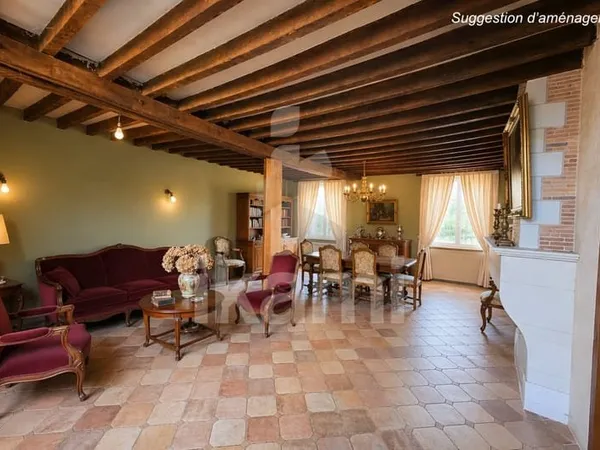 Au coeur d'Artenay Maison de caractère aux volumes exceptio